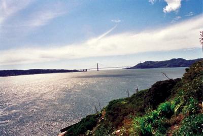 Golden Gate Bridge from The Rock