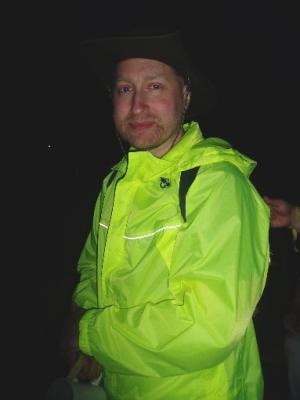 Somewhere a lollipop man has no coat