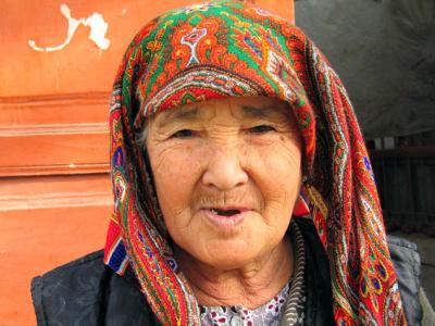 Colorful headscarf