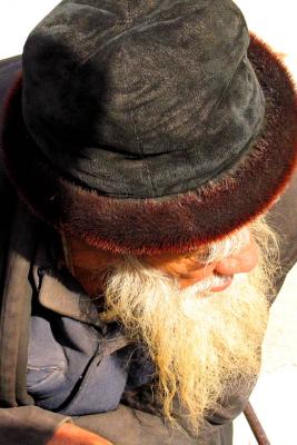 Beard and hat