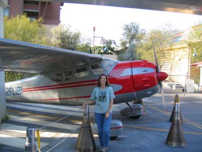 In front of our FAVORITE ride ...