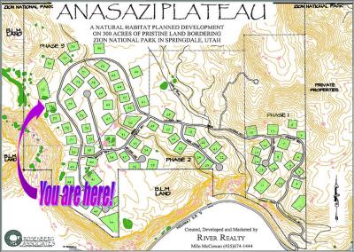 'Anasazi Plateau' in Springdale Utah