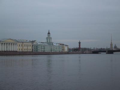 Along the Neva river