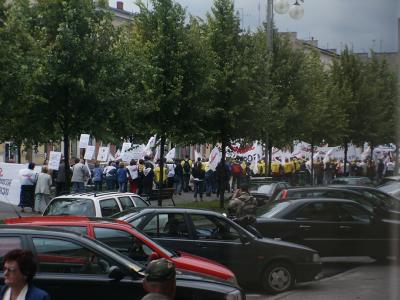 Protest lineup