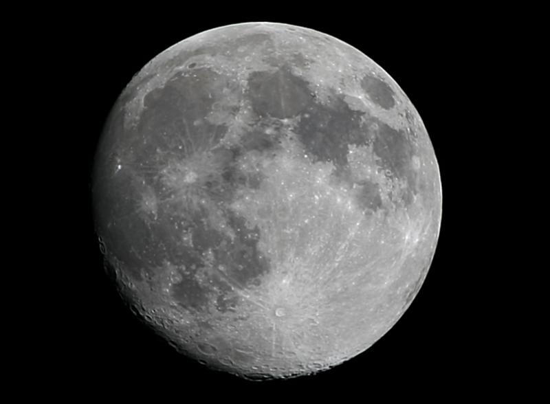 Gibbous Moon - Processed 1