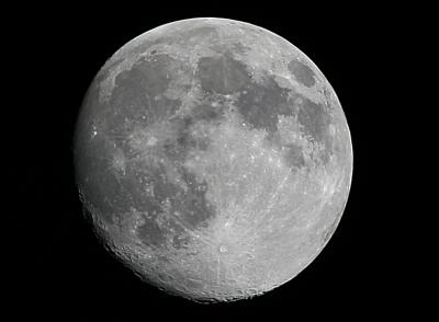 Gibbous Moon - Processed 2