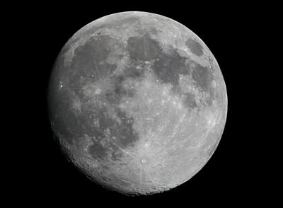 Gibbous Moon - Processed 1