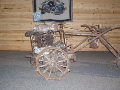 Harley powered cultivator