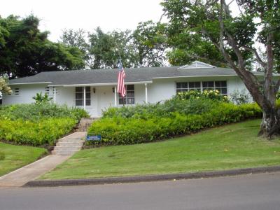 41 Makalapa Drive, our old quarters on Pearl Harbor