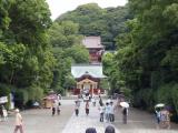 Hachimangu, the shrine to Hachiman, the tutelary diety of the Minamoto clan