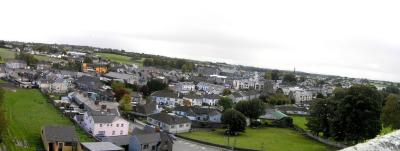 town of Cashel from Rock of Cashel
