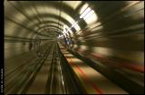 Train tunnel underground