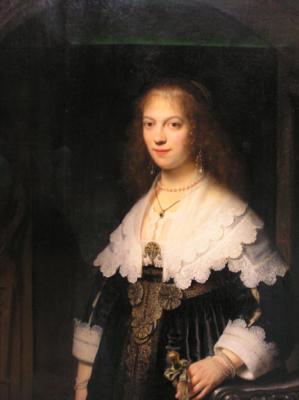 Rembrandt's - Maria Trip inThe Rijksmuseum