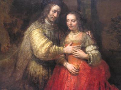 Rembrandt's - The Jewish Bride inThe Rijksmuseum