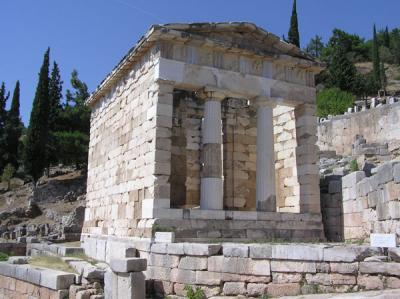 Athenian Treasury at Delphi