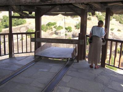 Windlass at Grand Meteora Monastery