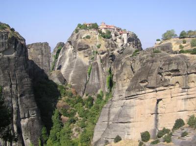 View from Grand Meteora Monastery