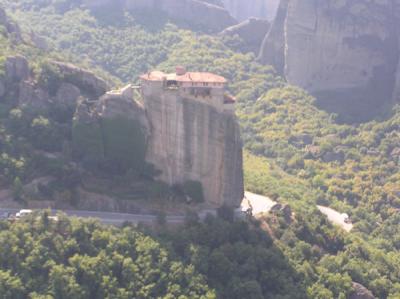 View from Grand Meteora Monastery