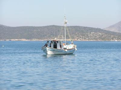 Fishing Boat in Poros
