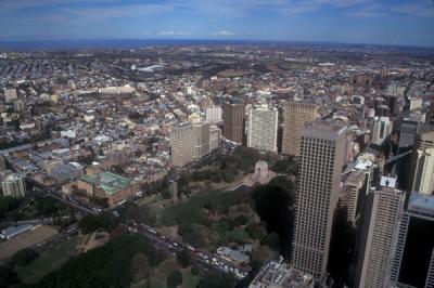 View from the Sydney Tower