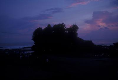 Sunset at Tanah Lot