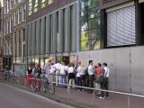 Line in front of Anne Franks House