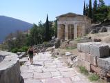 The Sacred Way at Delphi