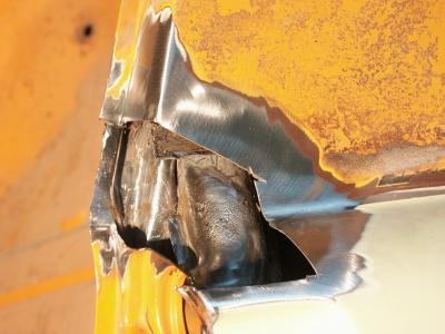 Quarter Panel L-H Side Rust Repair - Photo 12