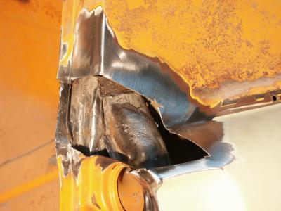 Quarter Panel L-H Side Rust Repair - Photo 13