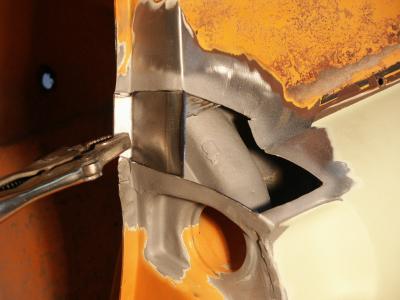 Quarter Panel L-H Side Rust Repair - Photo 14