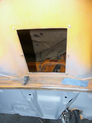 914-6 GT Engine Bay Firewall Access Cover - Photo 2