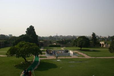 Gandhi Park and flame in his memory where he was cremated. Live as if you were to die tomorrow. Learn as if you were to live forever.