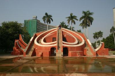 Jantar Mantar of Delhi - Instruments that tell precise times (in mutliple timezones) constellation info, etc