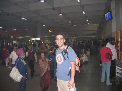 Me in the Delhi airport