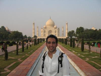 Me at the Taj Mahal
