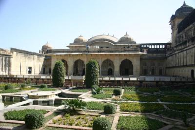 Mughal-style courtyard