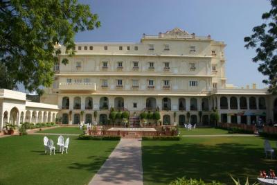 The Raj Palace - converted into a hotel, noce spot for lunch