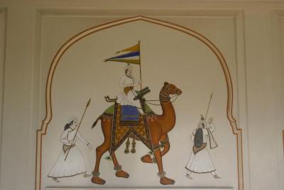 Raj Palace decor
