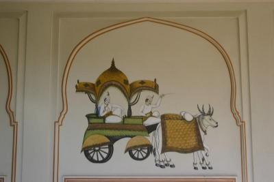 Raj Palace decor