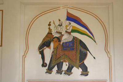 Raj Palace decor