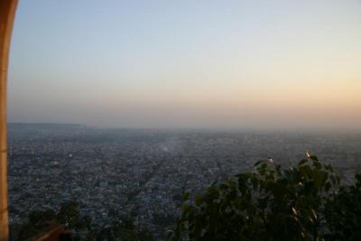 City view from Nahargarh Fort