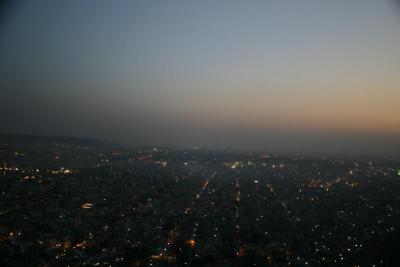 City view from Nahargarh Fort