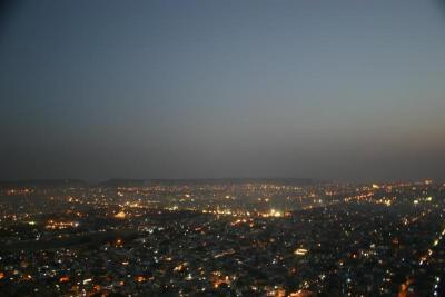 City view from Nahargarh Fort