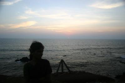 At Ajuna beach