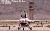 USAF F-16 Thunderbird at the 2004 Aviation Nation Air Show stock photo #2440