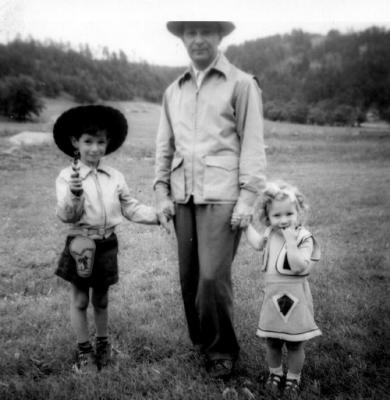 On vacation in the Black Hills of South Dakota, 1948