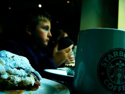 breakfast at starbucks