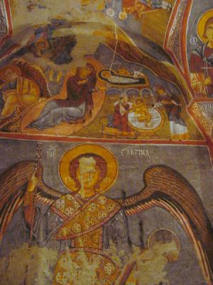 Goreme - The Dark Church (Karanlik Church) frescos