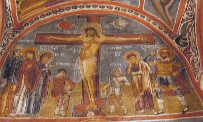 Goreme - The Dark Church (Karanlik Church) frescos