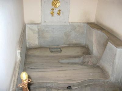Royal toilet [corrected]  in Topkapi Palace - Harem area